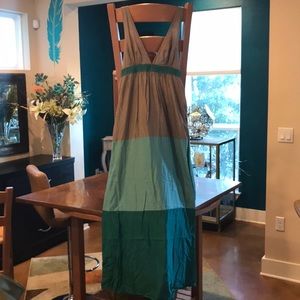 BCBG Block color maxi dress